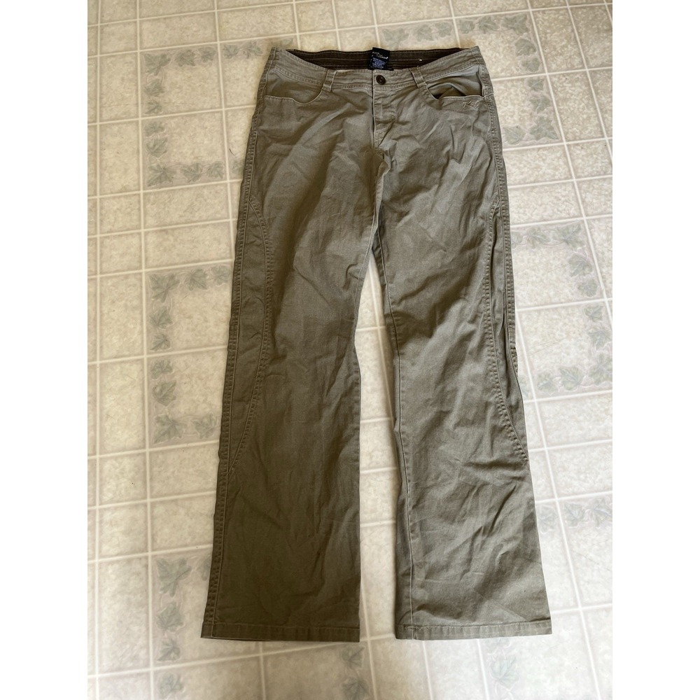 Kuhl Jeans Women's Sz 8 reg Brown Born In The Mountains RN 108846 Hiking Travel